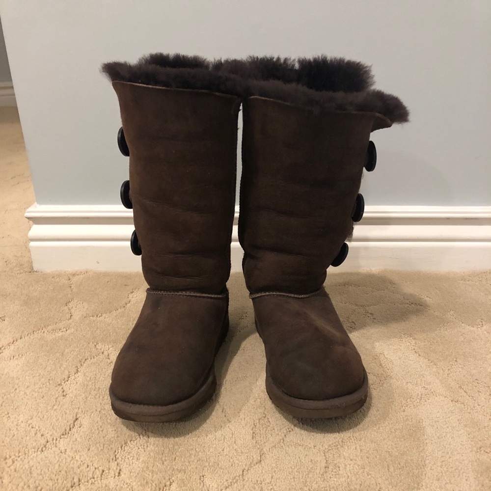 Ugg 3 Button Bailey Button Tall Boots - image 1